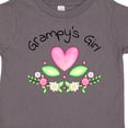 thumbnail image 4 of Inktastic Grampy's Girl- Heart Flowers Girls Toddler T-Shirt, 4 of 5