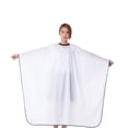 thumbnail image 3 of NUOLUX Cape Hair Cutting Cape Barber Hairdressing Makeup Neckerchief
Adult Salon Closure Snap Gown Nylon Apron Cover Haircut, 3 of 6