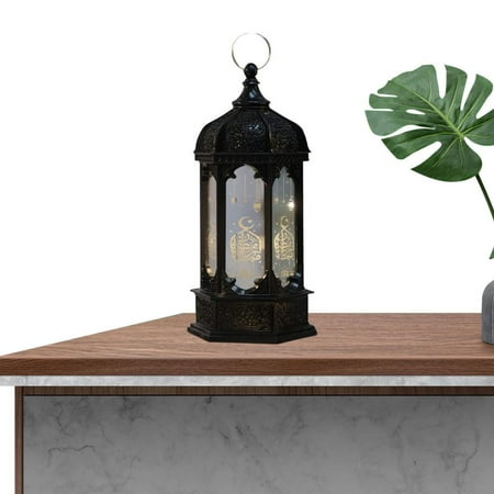 

Fovolat Eid Lantern Table Light Decoration Eid Night Light Tabletop Lanterns Home Decorations Eid Kareem Party Craft Desktop Ornament for Home Office Bedroom agreeable