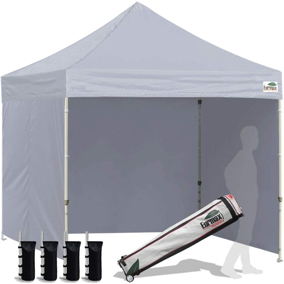 10x15 Feet, Navy Blue MASTERCANOPY Ez Pop-up Canopy Tent Commercial Instant Canopies with 4 Removable Side Walls and Roller Bag Bonus 4 SandBags 