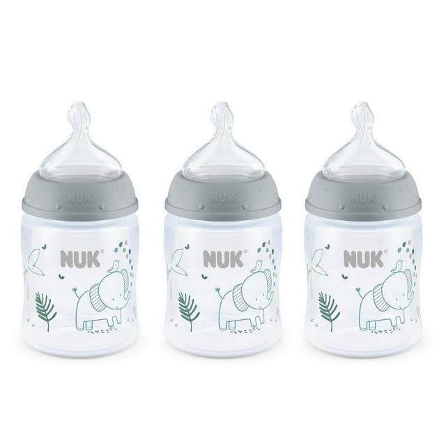 NUK Smooth Flow Anti-Colic Bottle, 3x5oz Bottles