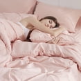 thumbnail image 3 of Juego de edredón Bedsure Queen Pink con 7 piezas para Navidad, 3 of 8