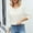 White, variant on White Trendy Sweaters for Women 2025 Crochet Long Sleeve Cutout Lightweight Loose Sweaters Womens Cardigans M
