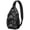 Black-23, variant on Dental-Themed Crossbody Sling Bag for Men & Women Anti-Theft Tooth Pattern Chest Backpack for Biking, Hiking & Travel Spacious & Organized Oral Care Inspired Daypack