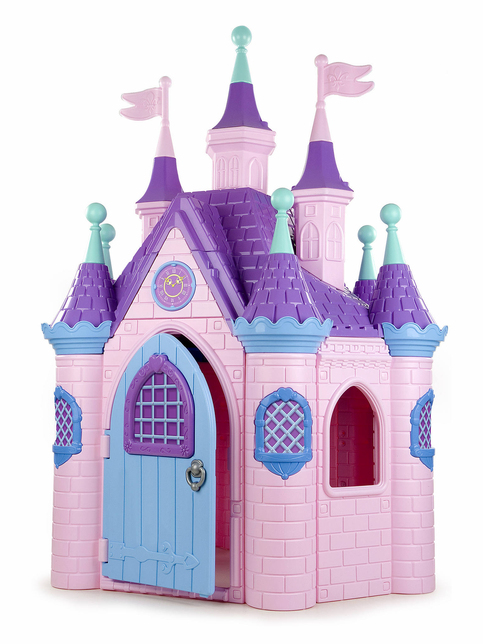 ECR4Kids Jumbo Pink Princess Palace Playhouse
