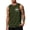 Army Green, variant on 4th of July American Flag Patriotic Tank Top Shirts Mens Muscle Sleeveless Graphic Gym Workout Shirt