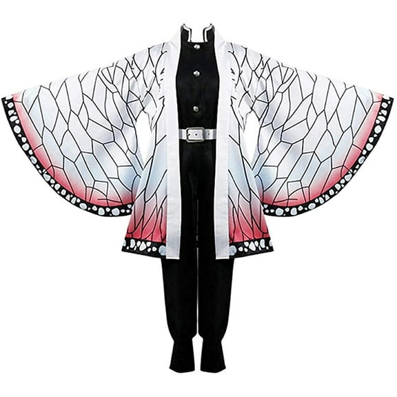 Cosplay Life Demon Slayer Shinobu Kocho Cosplay Costume Japanese Anime Fashion 3D Printed Unisex Kimono Halloween Outfit