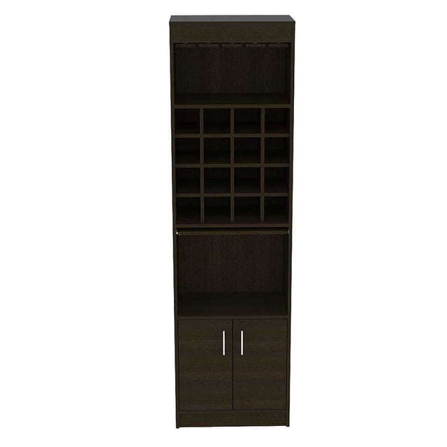 MUEBLE BAR DAMON CHOCOLATE 51X32X180CM