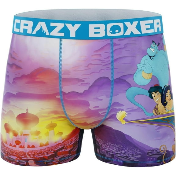CRAZYBOXER Men's Underwear Disney Classic Stretch Breathable Boxer Brief Anti-irritation