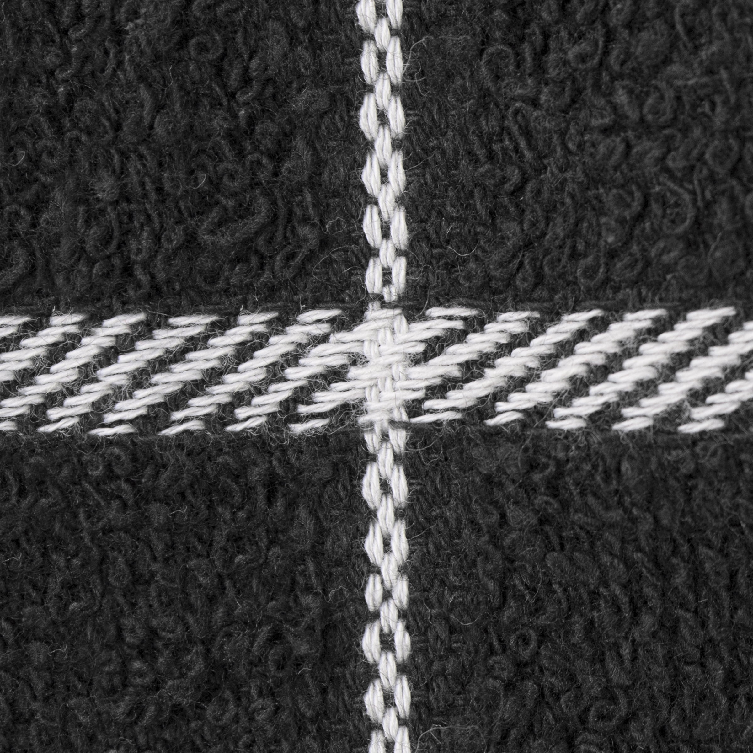 RITZ Terry Check Dish Cloth, Set of Six, Black
