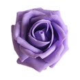 thumbnail image 4 of Advancent Paquete de 50 flores biónicas artificiales, rosas de simulación de espuma PE, decoraciones de flores falsas, regalos de compromiso para bodas y Kits de decoración para fiestas Púrpura Advancent JJ18310-03, 4 of 6