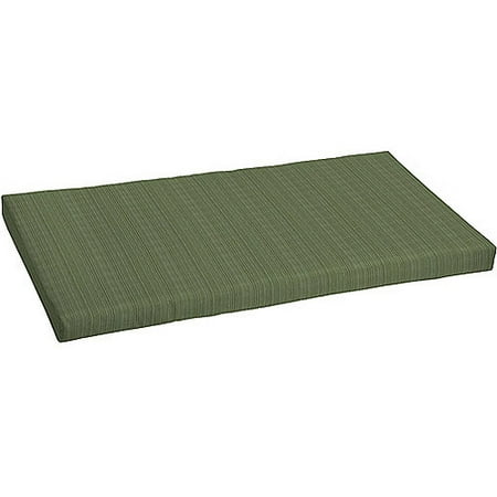 Better Homes and Gardens Outdoor Loveseat Cushion, Green Tree