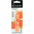 thumbnail image 2 of Revlon Kiss Lip Balm Crayon, Hydrating Lip Moisturizer Infused with Natural Fruit Oils, SPF 20, Juicy Peach (015), 0.09 oz, 2 of 4
