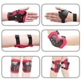 thumbnail image 2 of Ensemble de Protection Genouillères Coudières Protège-Poignets 3 en 1 Ensemble de Protection pour Enfants 6 Pcs, 2 of 4