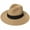 Khaki, variant on Skymirror Ladies Hat Wide Brim Sun Wide Applications Simple Pure Color Straw Hat for Beach