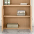 thumbnail image 4 of BBF Studio C - Bookcase - 5 shelves - 2 doors - TFL - natural maple, 4 of 7