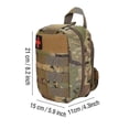 thumbnail image 4 of Outdoor Survival Military First Aid Bag Climbing Emergency Medical Pouch (camouflage), 4 of 5