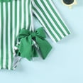 thumbnail image 4 of TOWED22 Infant Baby Girl One-Piece Swimsuit Long Sleeve Rash Guard for UPF 50+ Sun Protection Bathing Suit Green,2-3 Y, 4 of 6