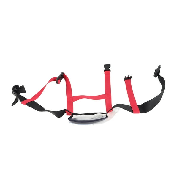 Ski Harness, Controlling Speed Snowboard Training Harness Black Color Protective Auxiliary Adjustable for Skating for