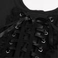 thumbnail image 6 of Baberdicy Camisole Tops for Women Womens Top Top Shirt Vest Lace Gothic Vintage Ruffled Bandage Vest Women's Blouse Women's Tanks & Camis Black, 6 of 9