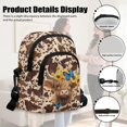 thumbnail image 5 of TSOVTHRID Small Crossbody Bags for Women Highland Cow Sunflower Butterfly Print Cell Phone Purse Shoulder Bag Small Crossbody Travel Purse Wallet with Adjustable Strap, 5 of 7