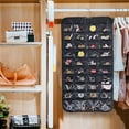 thumbnail image 4 of Hanging Jewelry Organizer, 80 Pockets Earring Holder Organizer, Bracelet Organizer with Pockets for Woman, for Hanging Earrings, Necklaces, Bracelets, Rings, Storage, Closet, 4 of 6