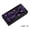 01-Black Purple, variant on Men Flower Bowtie Pocket Square Handkerchief Cufflink Wedding Party Set With Box
