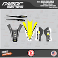 thumbnail image 2 of Kalair GFX Graphics Kit for Husqvarna ENDURO FE250 FE350 FE450 FE501 (2017-2019) Razor Series, 2 of 5