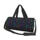 thumbnail image 1 of Balery Colored Hearts Bolsa de Gimnasio para Mujeres y Hombres, Bolsa de Viaje Impermeable, Bolsa de Fin de Semana con Compartimento para Zapatos y Bolsillo Húmedo, 1 of 6
