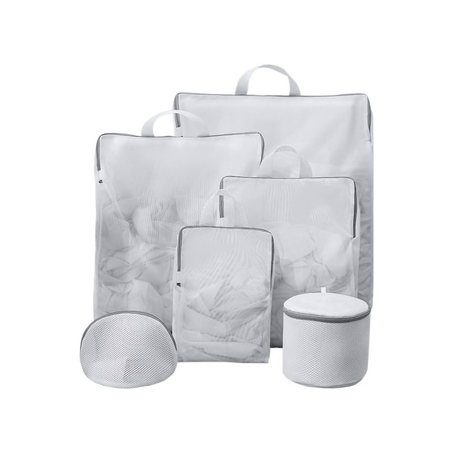 Small Laundry Bags Mesh Wash Bags Laundry Bags Mesh Wash Bags, Lingerie Bags for Washing Delicates with Zipper, Laundry Bag Suitable for Underwear, Blouse, Hosiery, Pants, Sweaters