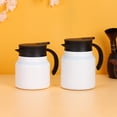 thumbnail image 3 of HomeLife 800/1000ML Tea Pot Large Capacity Leakproof Insulated Stainless Steel Thermal Stewed Coffee Kettle with Filter Home Supply, 3 of 12