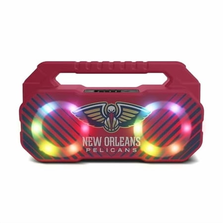 SOAR NBA Wireless BoomBox Speaker with FM Radio – New Orleans Pelicans