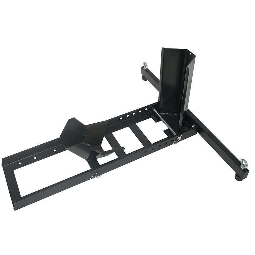 MaxxHaul 70271 Adjustable Motorcycle Wheel Chock Stand Heavy Duty