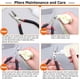 thumbnail image 5 of Kit de herramientas para hacer joyas, 19 Uds., con estuche de almacenamiento con cremallera para elaboración y reparación de joyas oso de fresa Electrónica, 5 of 5