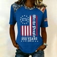 thumbnail image 2 of Hearthz 1776-2026 250 Anniversary USA Shirt Raglan Short Sleeve Patriotic Womens Graphic T Shirts We the People American Flag 250 Anniversary USA Shirt Women, 2 of 5