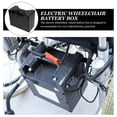 thumbnail image 4 of Shisuyan Boîte de Rangement de Batterie de Fauteuil Roulant Électrique Boîte de Transport de Batterie de Fauteuil Roulant Alimentation de Fauteuil Roulant, 4 of 9