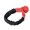 Red, variant on 41,000 Lbs Break Strength Synthetic Soft Shackle 1/2" X 22 Inch Rugged Shackles With Protective Sleeve For Vehicle Recovery ,Easy to Carry