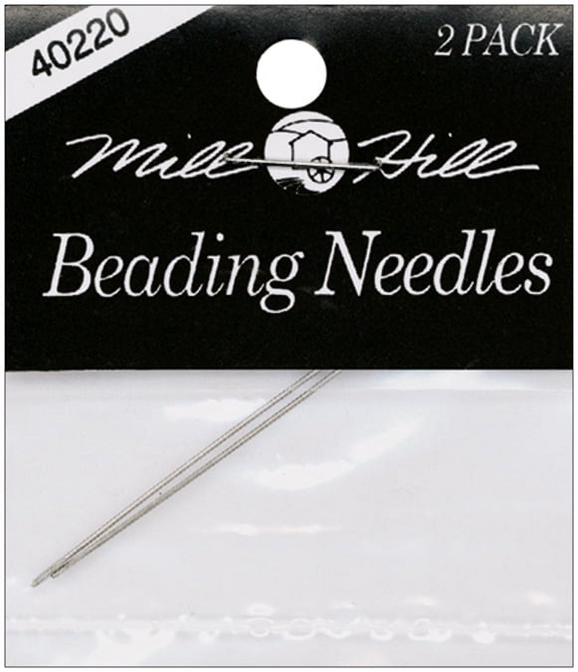 Beading Needles 2/Pkg-#10 Blunt Tip