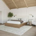 thumbnail image 3 of Jane Queen Size Platform Bed with Upholstered Headboard, 3 of 5