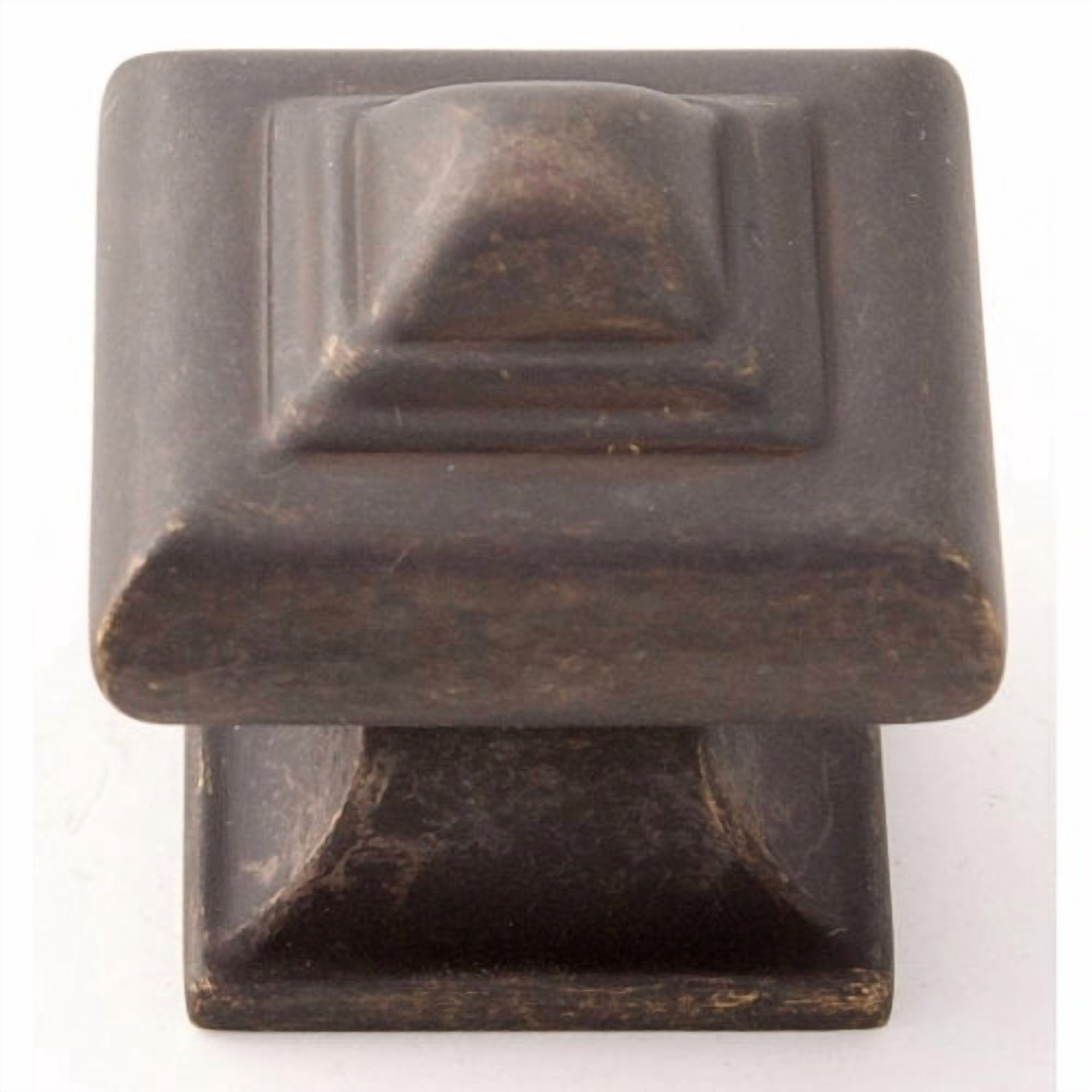 Alno A1520-BRZ Geometric 1-1/4" Cabinet Knob Bronze