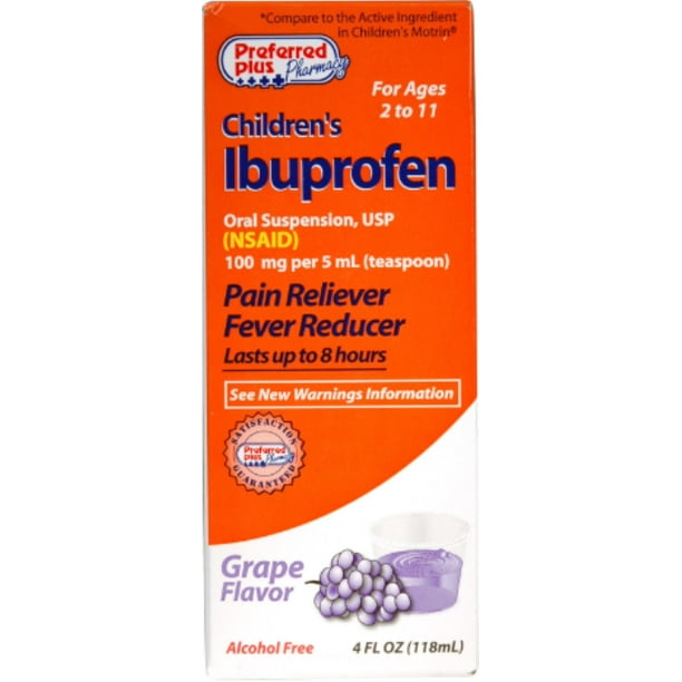 Ibuprofen Children's Children's Oral Suspension Pain Reliever/Fever