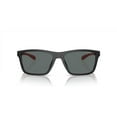 thumbnail image 2 of Arnette Man Sunglasses Black Frame, Dark Grey Polarized Lenses, 58MM, 2 of 4