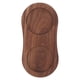 thumbnail image 1 of Molinillo de pimienta de madera con base antideslizante, soporte estable para saleros y pimenteros, ideal para la cocina y el comedor, 1 of 7