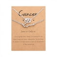thumbnail image 4 of Twelve Constellation Necklace Diamond Bracelet + Necklace Set Constellation Card Set, 4 of 9
