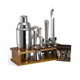 thumbnail image 1 of VEVOR Cocktail Shaker Set 18 Pcs Bartender Kit Stainless Steel Bar Tool Set Silver, 1 of 9