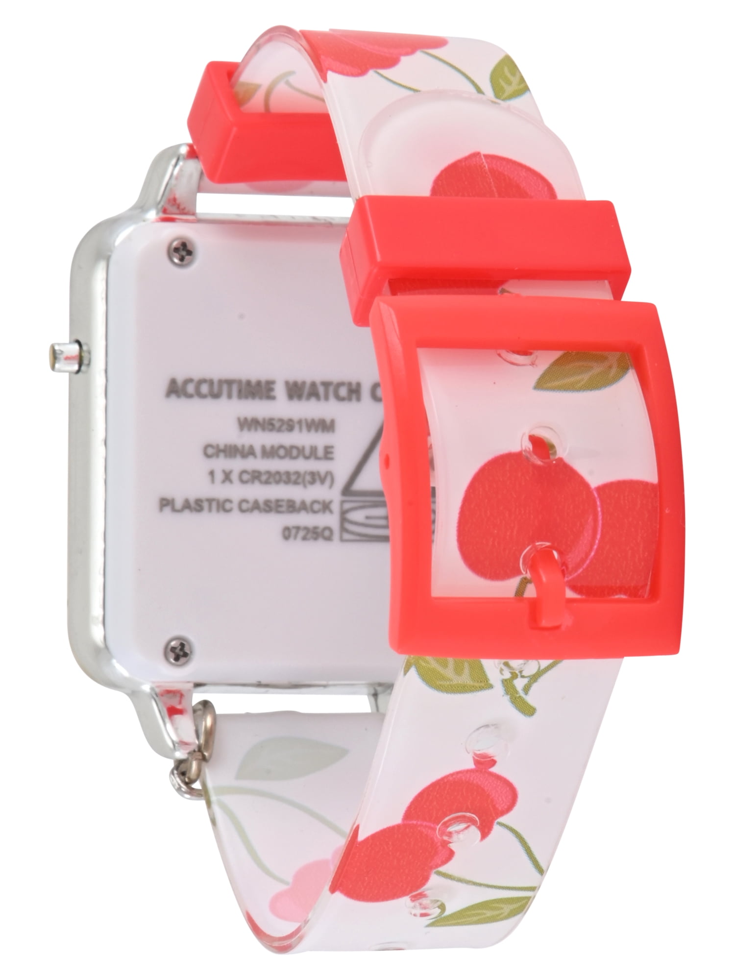 Wonder Nation Unisex Child Pink LED Watch, WN5281WM