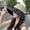 black, variant on SikaFu Fisherman Hat Girl Summer New Big Big Suns Sunshine Bowing Hat Federal Fang Defense UV Grand Model