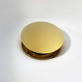thumbnail image 2 of Desagüe para lavabo de baño, construcción de latón macizo que garantiza calidad y larga vida útil, tapón de drenaje emergente para lavabos sin rebosadero, acabado dorado cepillado (oro titanio), 2 of 5