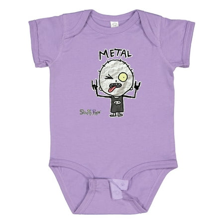 

Inktastic Metal Face Gift Baby Boy or Baby Girl Bodysuit