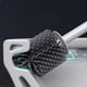 thumbnail image 3 of Toilet brush and bracket set, silicone bristles, beige bathroom cleaning bowl brush, 3 of 4